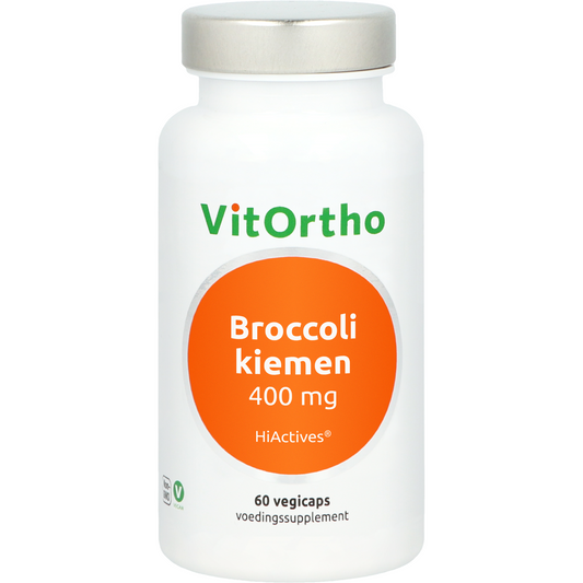 VitOrtho Broccolikiemen 400mg hi active 60.00 Vegetarische capsules