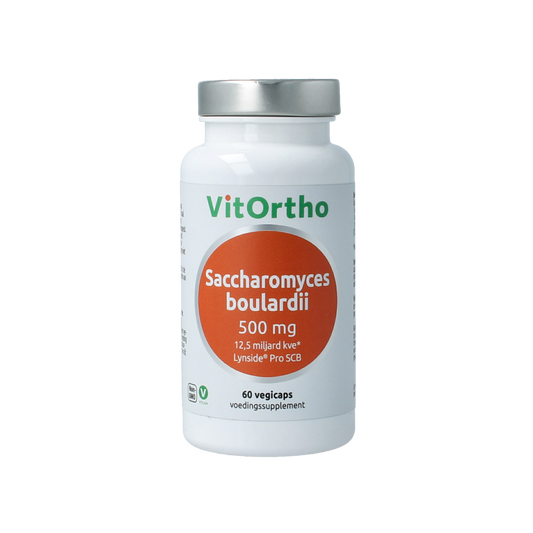 VitOrtho Saccharomyces boulardii 500mg 60.00 Vegetarische capsules