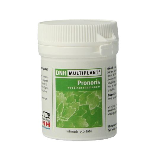 DNH Pronoris Multiplant 150 tablets, herbal supplement in blister pack, natural herbal preparation by DNH.