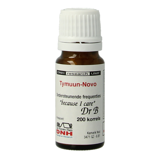 DNH Tymmuun Novo 975 herbal supplement boxes, 200 units, featuring colorful packaging and product details.