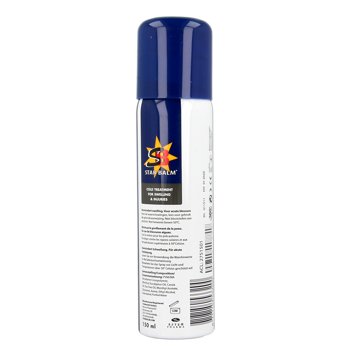 Star balm Cold spray 150.00 Milliliter