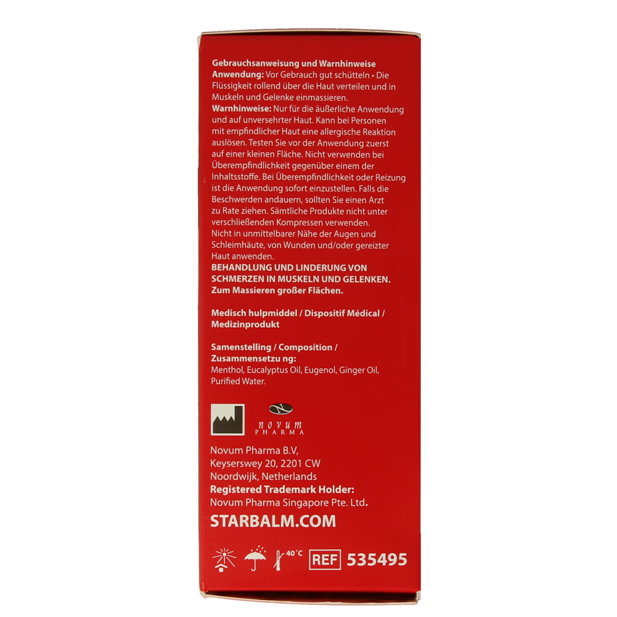 Star balm Roll on warm 75.00 Milliliter