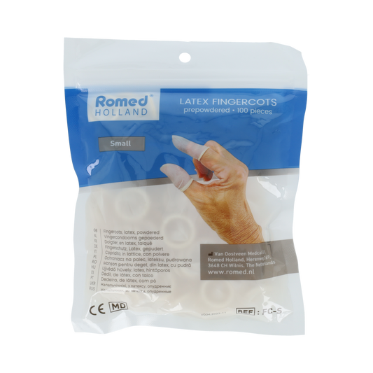 Romed Vingercondooms latex S  100.00 Stuks