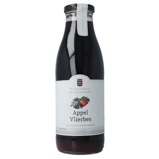 Marienwaerdt Appel vlierbessensap bio 750.00 Milliliter