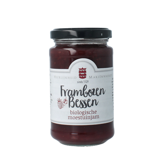 Marienwaerdt Moestuinjam bes framboos bio 250.00 Gram