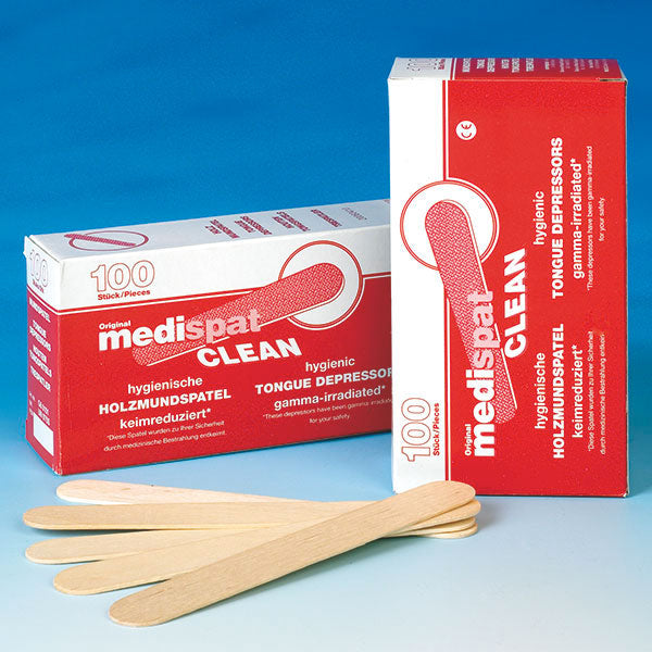 Medispat Tongspatel hout 100.00 Stuks