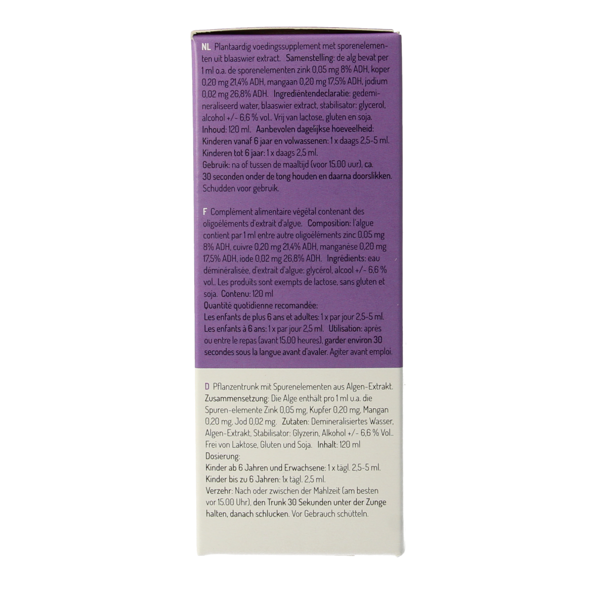 RPSH Oligo Fucus vesiculosus - Blaaswier 120.00 Milliliter