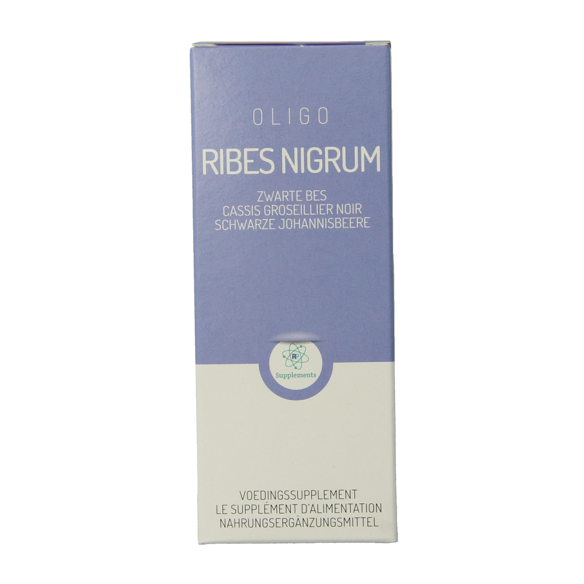RPSH Oligo Ribes nigrum blackcurrant herbal supplement bottle, 120ml, from the Kruidenpreparaten line.