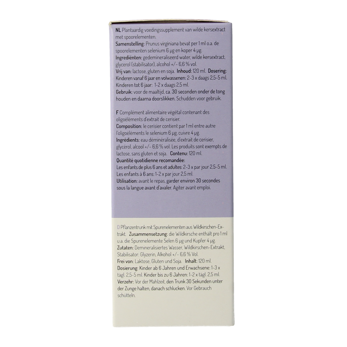 RPSH Oligo Prunus virginiana - Wilde kers 120.00 Milliliter