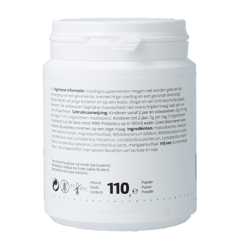 Sana Intest MBR probiotics poeder 110 Gram