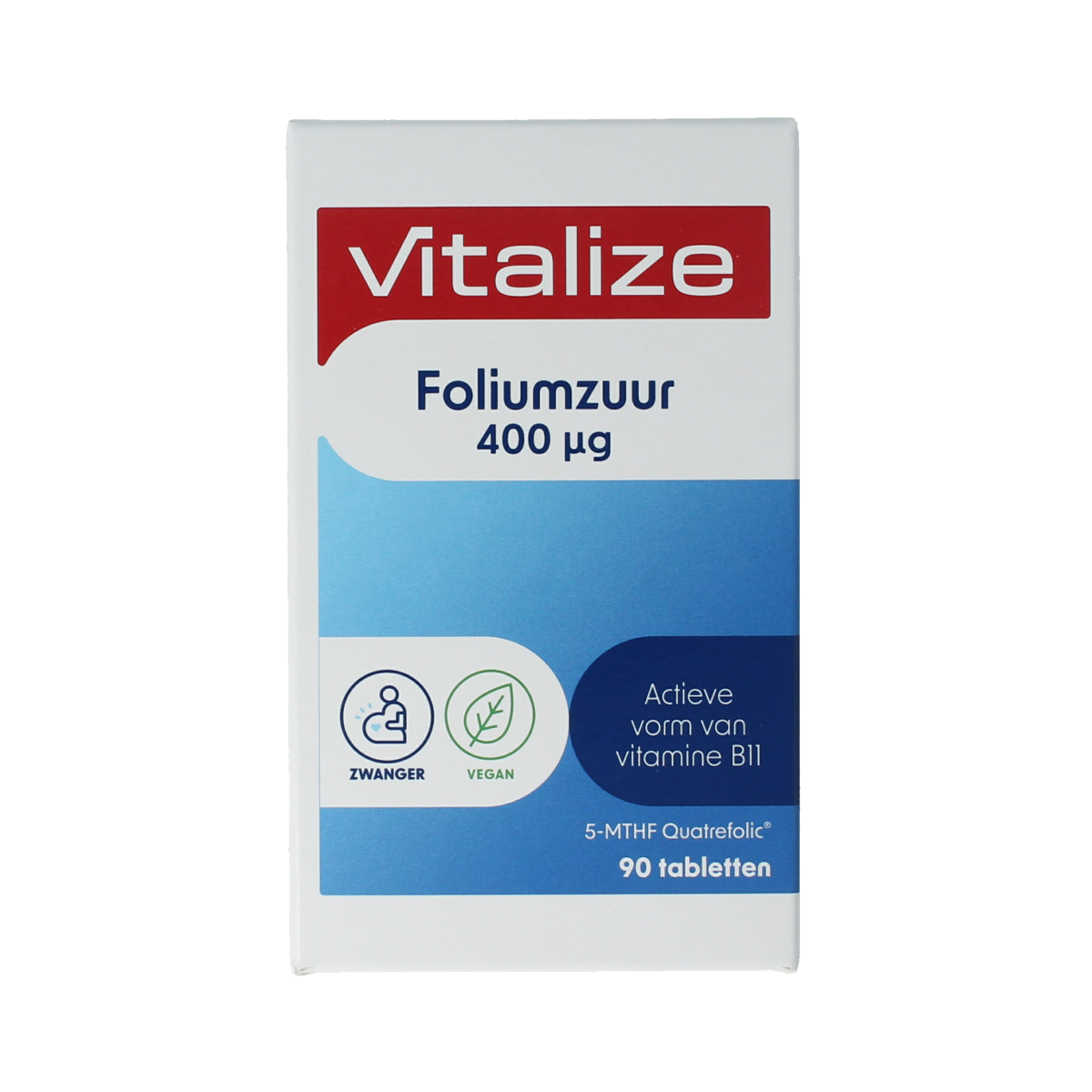Vitalize Foliumzuur 400mcg 90.00 Tabletten