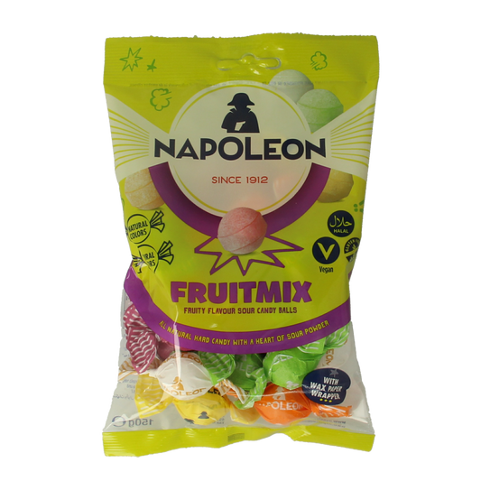 Napoleon Fruitmix kogels 150.00 Gram