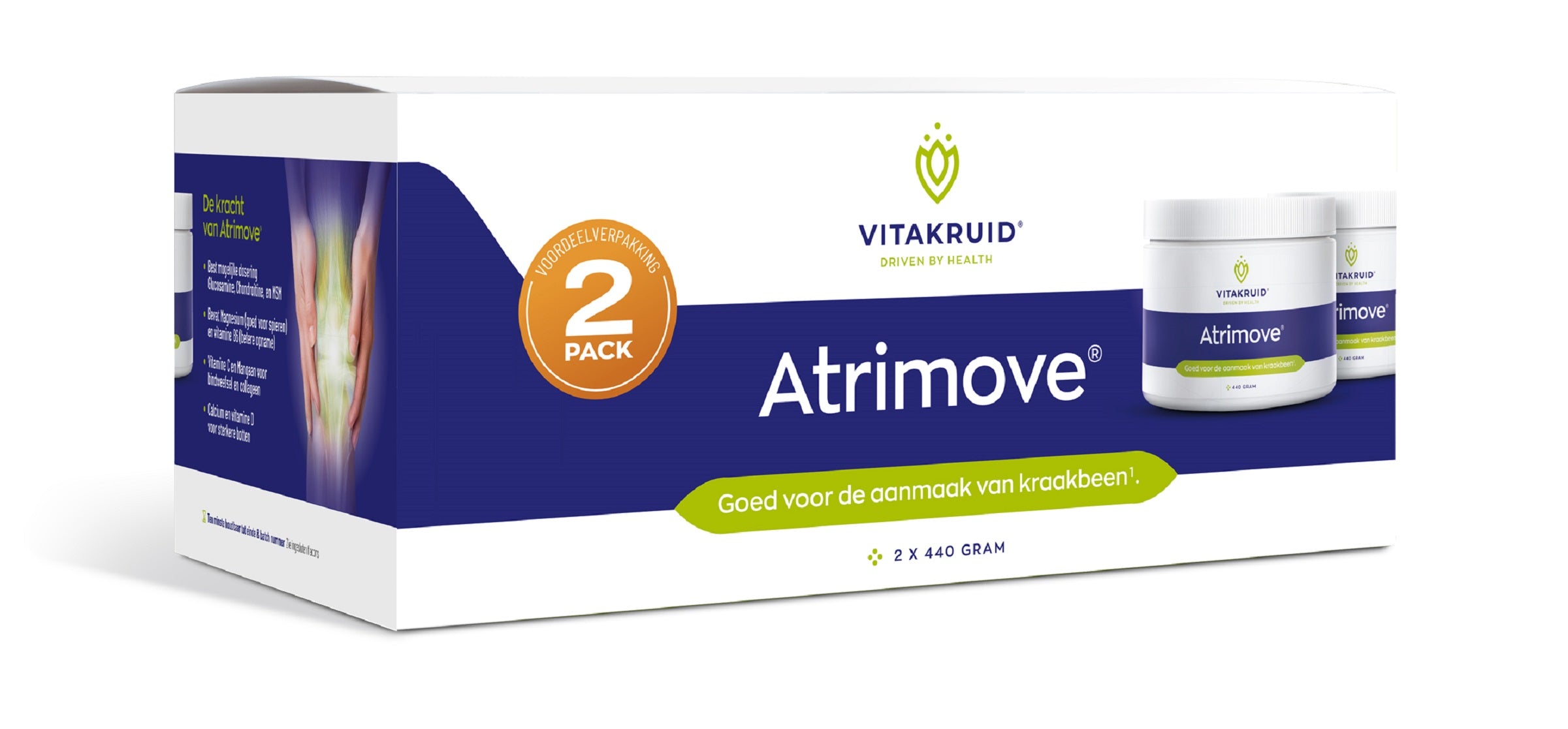 Vitakruid Atrimove Glucosamine Chondroitine MSM Complex 2 Stuks