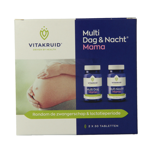 Vitakruid Multi dag & nacht mama 2 x 30 tabletten 60 Tabletten