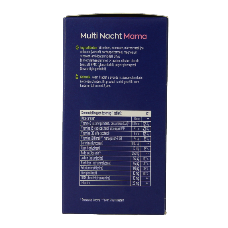 Vitakruid Multi dag & nacht mama 2 x 90 tabletten 180 Tabletten