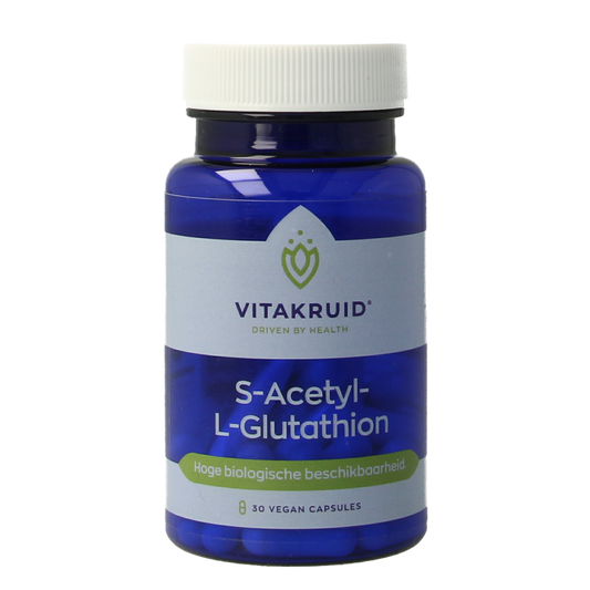 Vitakruid S-Acetyl-L-Glutathion 100 mg 30.00 Vegetarische capsules