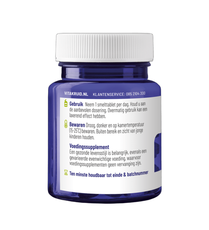 Vitakruid B12 5000 mcg adenosylcobalamine 60 Smelttabletten