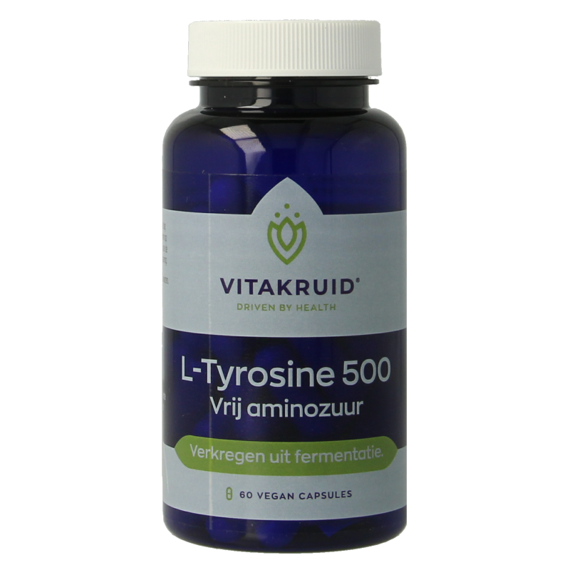Vitakruid L-Tyrosine 500 60 Vegetarische capsules