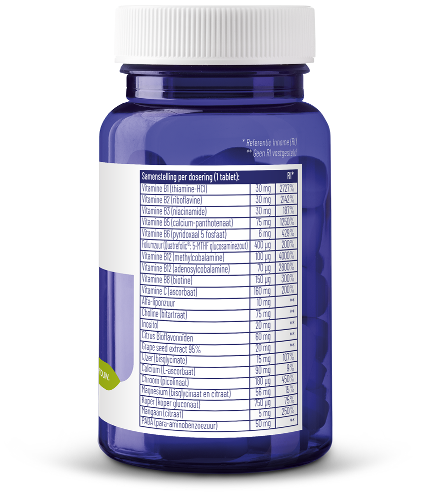 Vitakruid Multi Dag Vrouw 100% Vegan 30 Tabletten