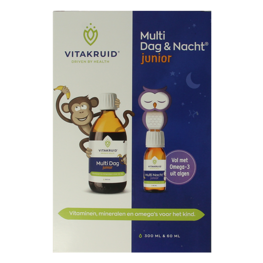 Vitakruid Multi dag & nacht junior 360 Milliliter