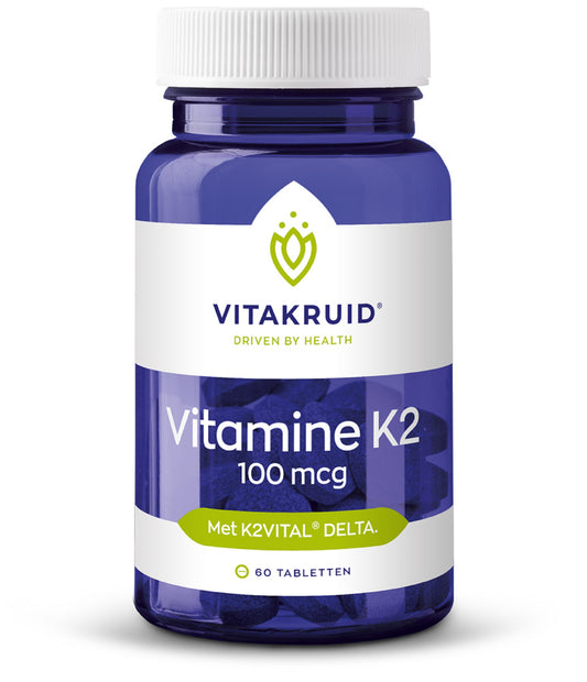 Vitakruid Vitamine K2 100 mcg K2VITAL DELTA 60.00 Tabletten