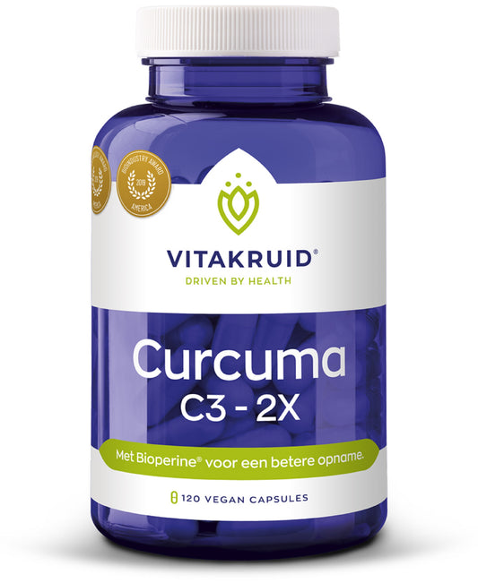 Vitakruid Curcuma C3 - 2X 120 Vegetarische capsules