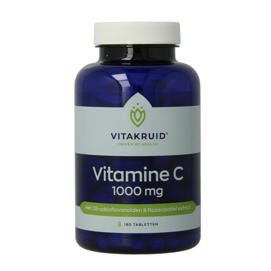Vitakruid Vitamine C 1000 met Bioflavonoiden & Rozenbottel 180 Tabletten