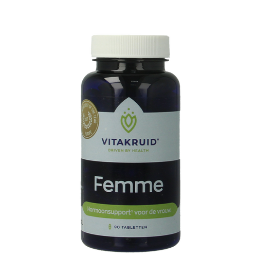 Vitakruid Femme Hormoonsupport oa Maca & Saffraan 90.00 Tabletten