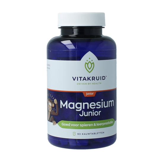 Vitakruid Magnesium junior 90.00 Kauwtabletten