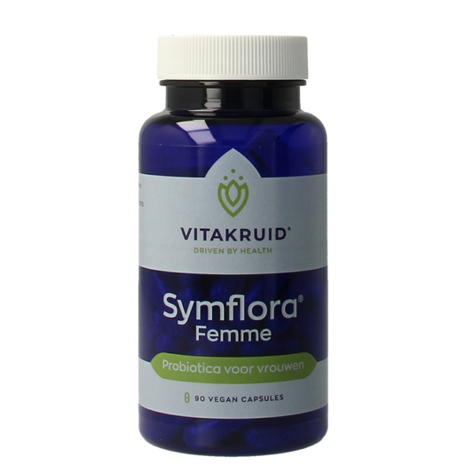 Vitakruid Symflora Femme Probiotica voor vrouwen 90.00 Vegetarische capsules
