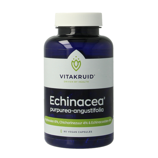 Vitakruid Echinacea 600 purpurea (4%) angustifolia (6%, 4%) 90.00 Vegetarische capsules
