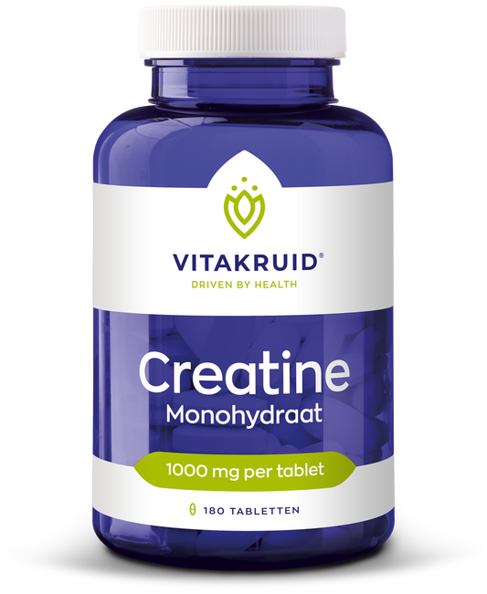 Vitakruid Creatine monohydraat 1000mg 180.00 Tabletten