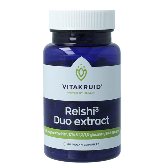 Vitakruid Reishi3 duo extract 60 Vegetarische capsules
