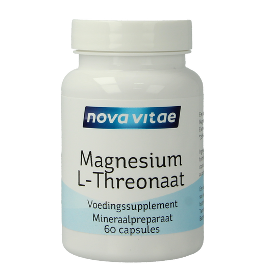 Nova Vitae Magnesium L-threonaat 60 Capsules