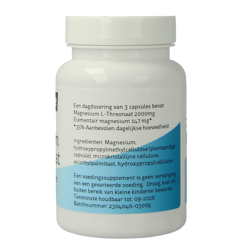 Nova Vitae Magnesium L-threonaat 60 Capsules