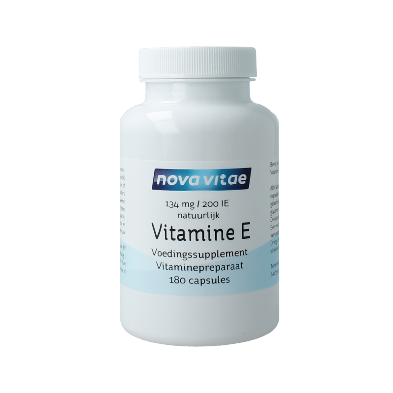 Nova Vitae Vitamine E 200IU 180 Capsules