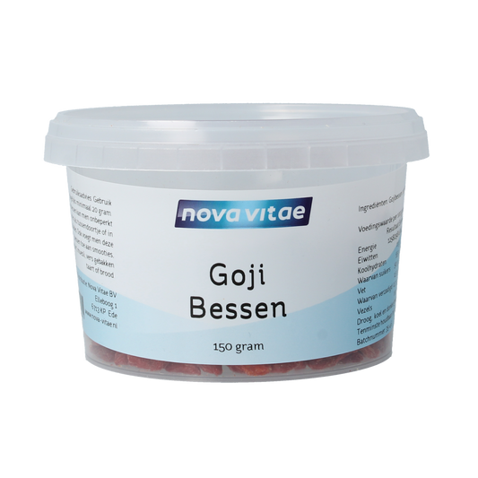 Nova Vitae Goji bessen 150.00 Gram