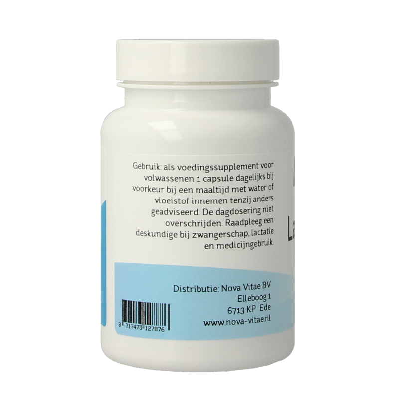 Nova Vitae Lactoferrine 300 mg LPS vrij 60 Capsules