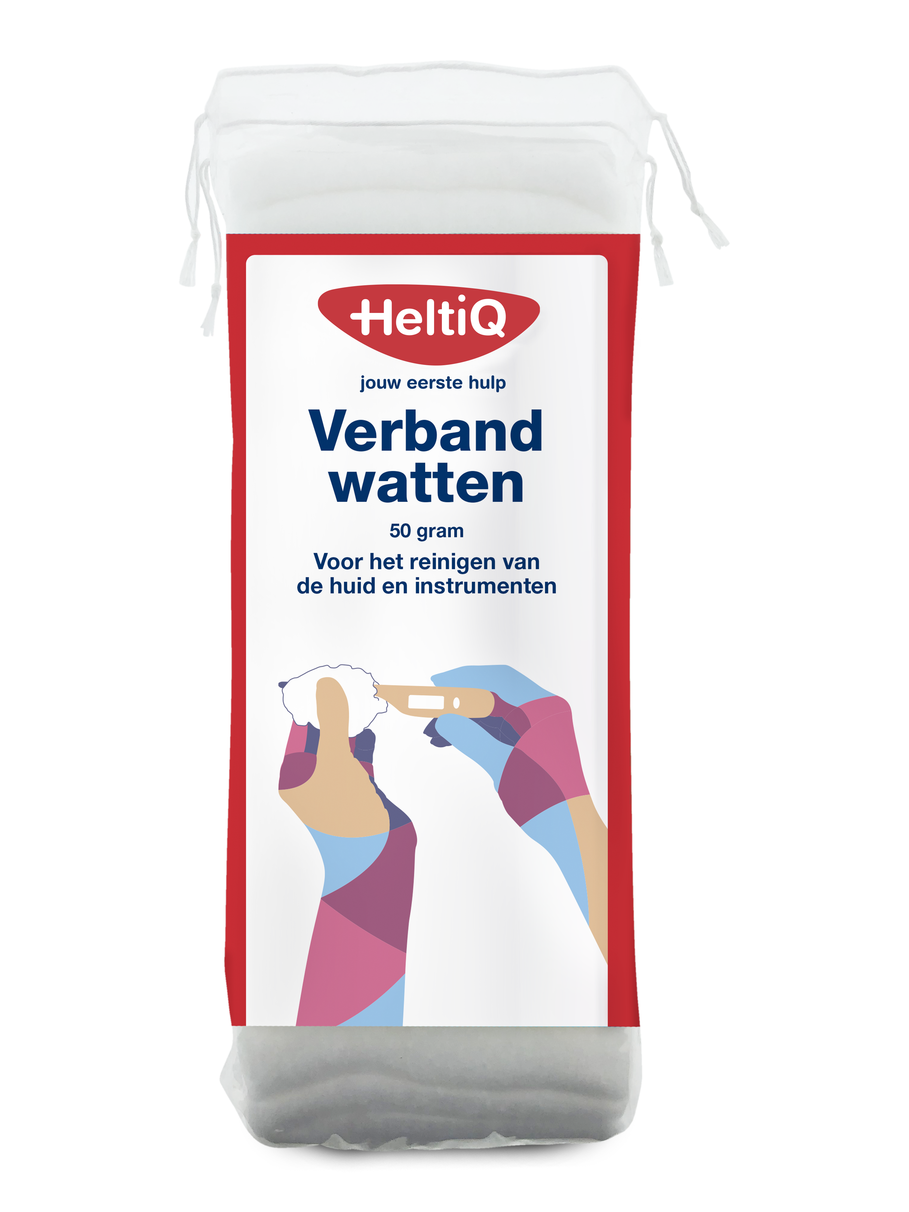 Heltiq Verbandwatten 50 Gram