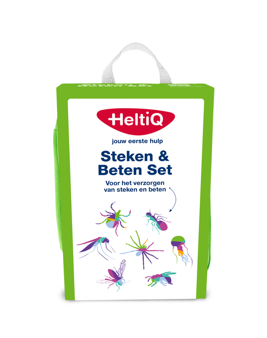Heltiq Steken en Betenset 1.00, a set of gardening tools for planting and weeding, displayed on a neutral background.