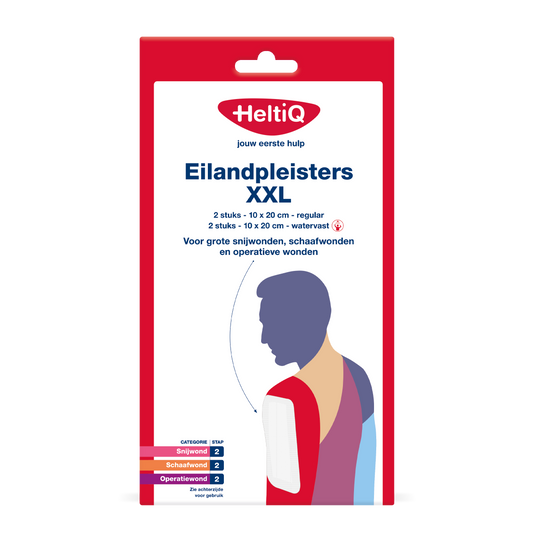 Heltiq Eilandpleisters XXL 4.00 Stuks