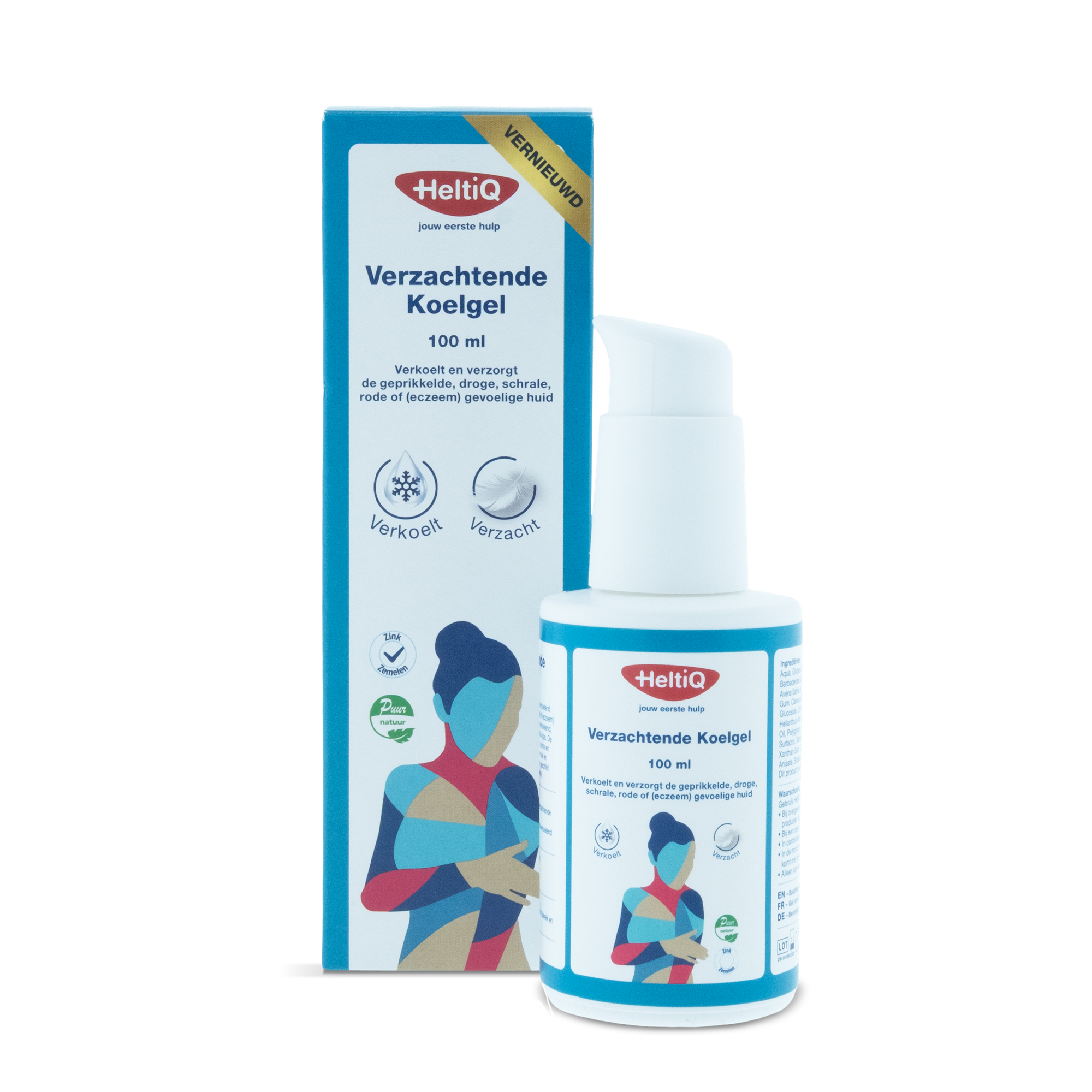 Heltiq Koelgel verzachtend 100.00 Milliliter