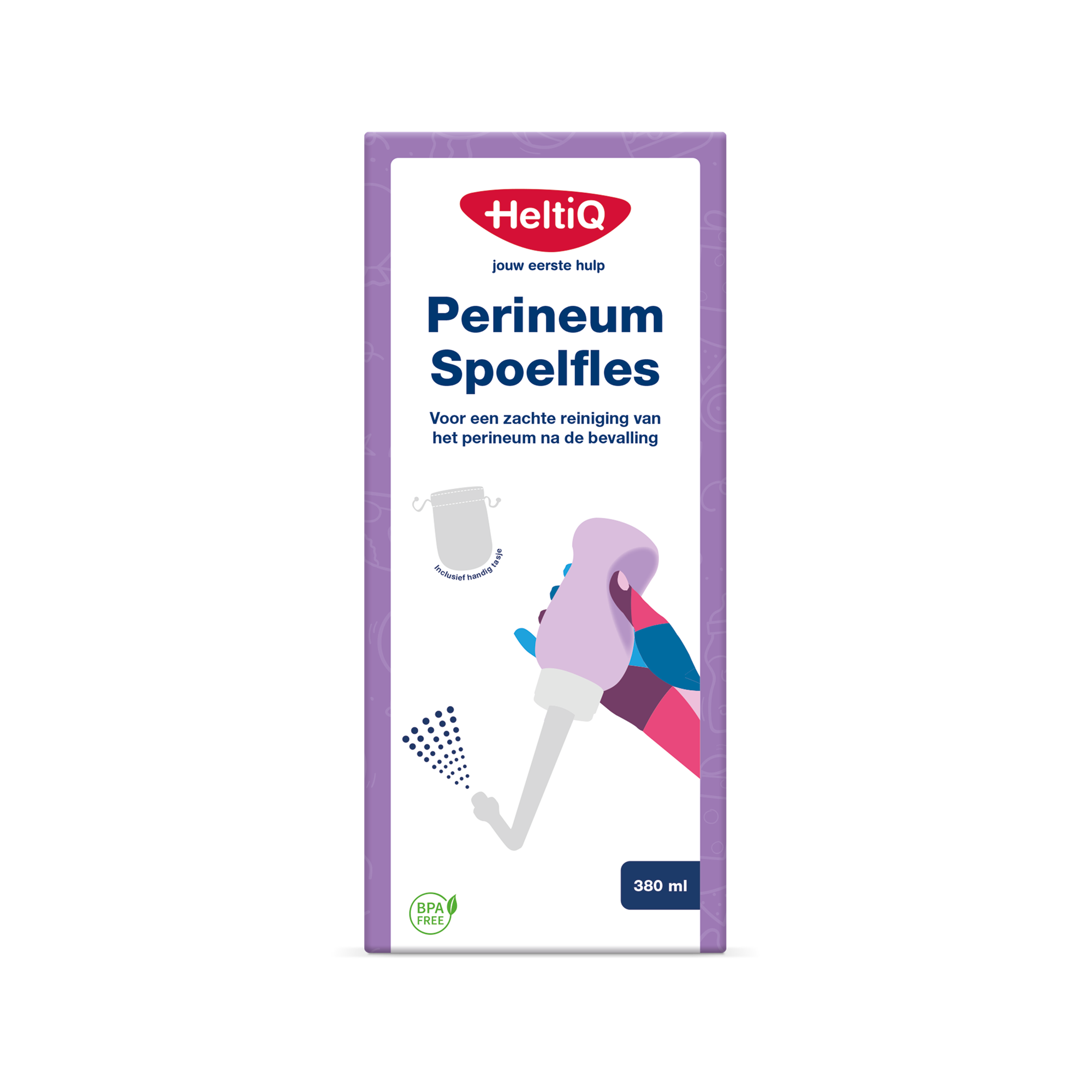 Heltiq HeltiQ Perineum Spoelfles 1.00 Stuks