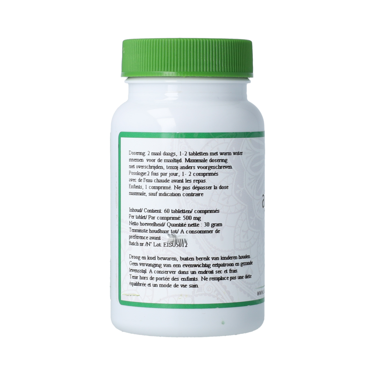 Surya Ajmodadi batak herbal preparation in a container, featuring dried herbs and ingredients for traditional medicinal use.
