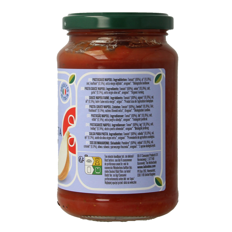 Bioidea Pastasaus napoli bio 340 Gram