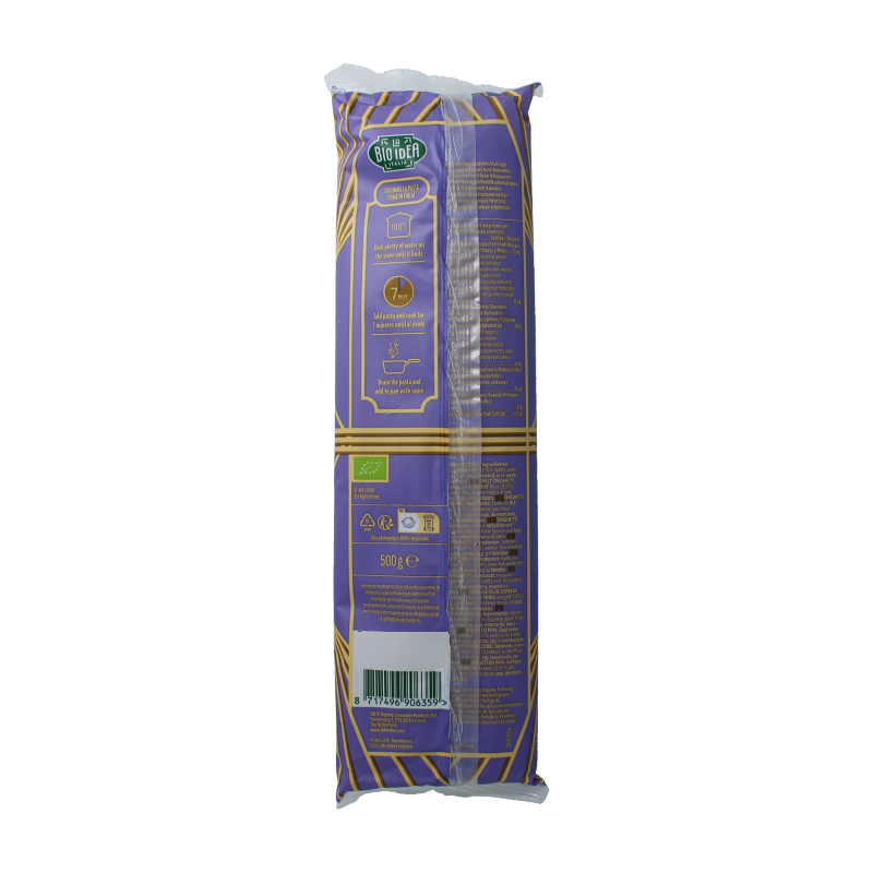 Bioidea Spelt spaghetti bio 500 Gram