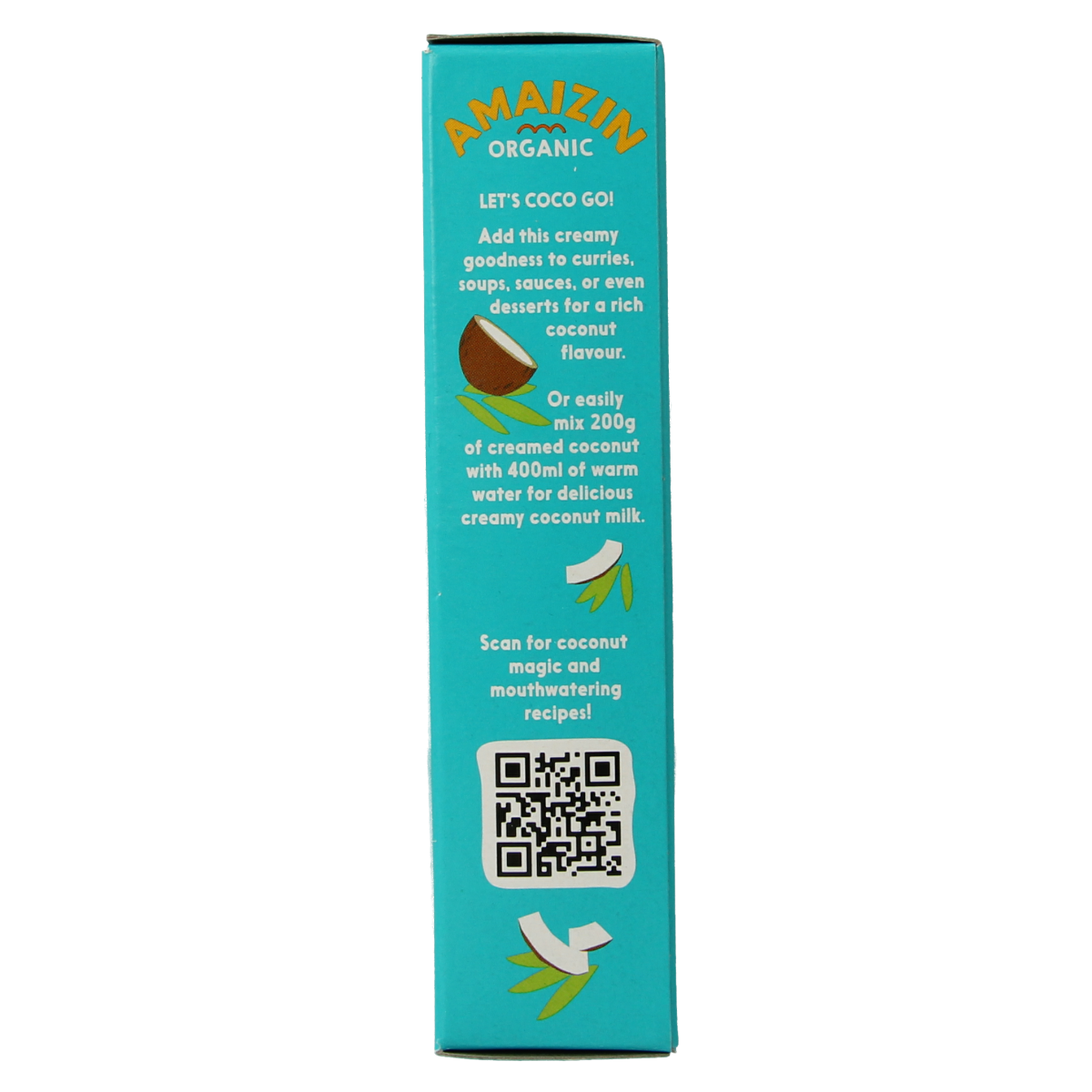 Amaizin Kokoscreme bio 200.00 Gram