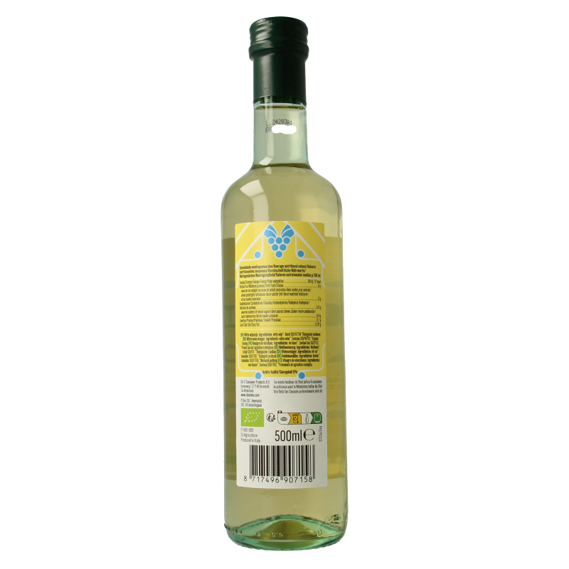 Bioidea Witte wijn azijn bio 500 Milliliter