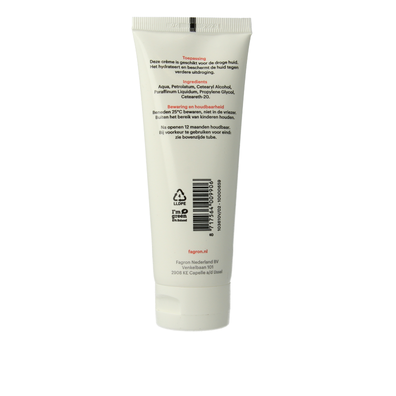 Fagron Vaselinecetomacrogol creme 100 Gram