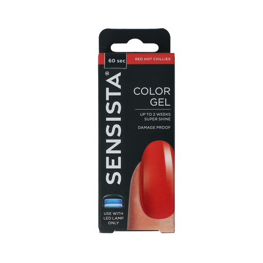 Sensista Color gel red hot chillies 7.50 Milliliter
